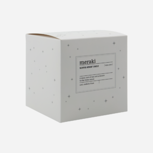 Meraki geurkaars, Advent, anjou peer, Witglas 3